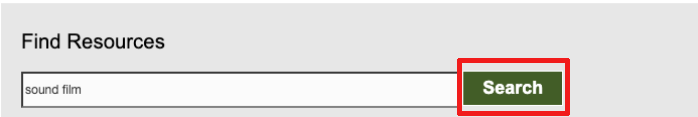 search bar to find resources
